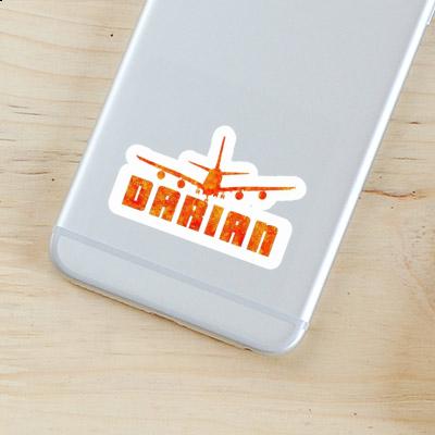 Darian Sticker Airplane Gift package Image