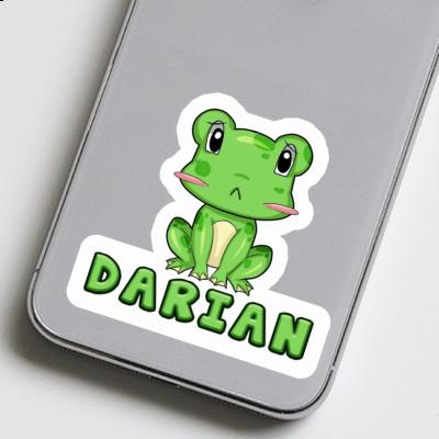 Sticker Kröte Darian Notebook Image