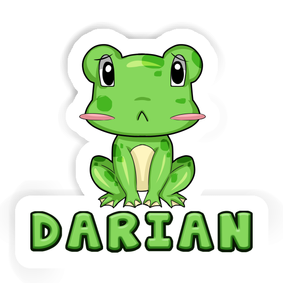 Sticker Kröte Darian Laptop Image