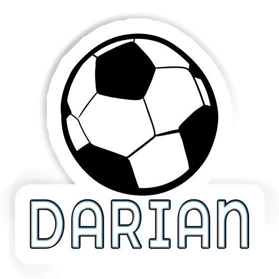 Sticker Darian Soccer Notebook Image