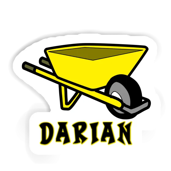 Wheelbarrow Sticker Darian Laptop Image