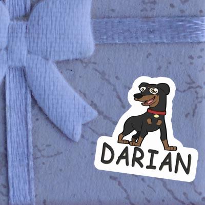 Sticker Darian German Pinscher Gift package Image