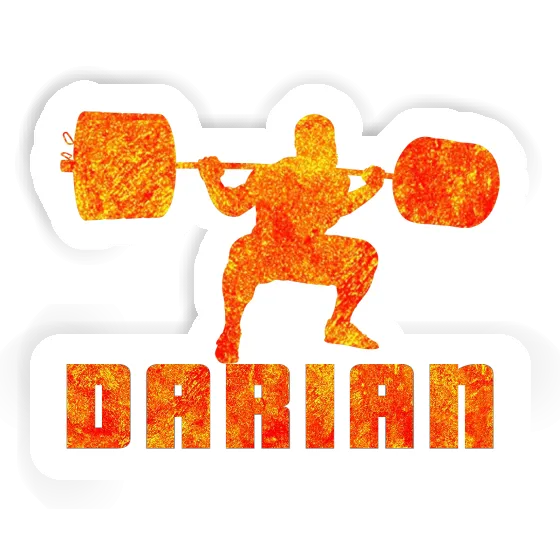 Sticker Darian Weightlifter Gift package Image