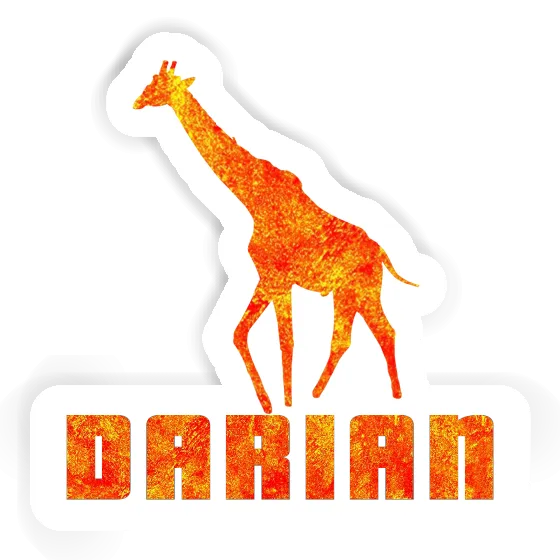 Giraffe Sticker Darian Gift package Image