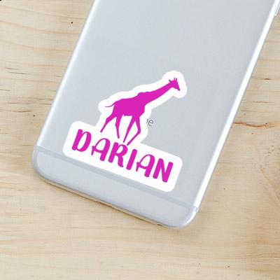 Sticker Darian Giraffe Notebook Image