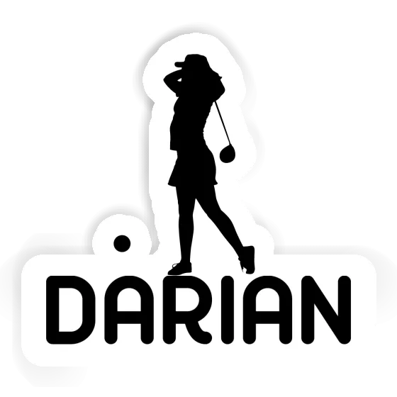 Darian Sticker Golfer Gift package Image