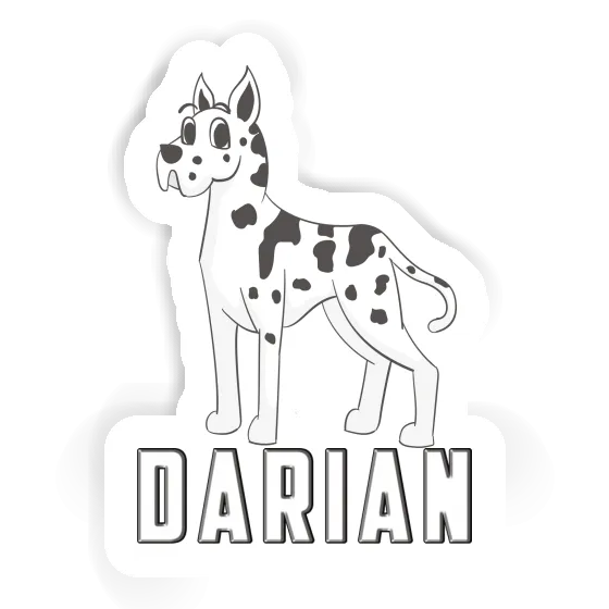 Great Dane Sticker Darian Gift package Image