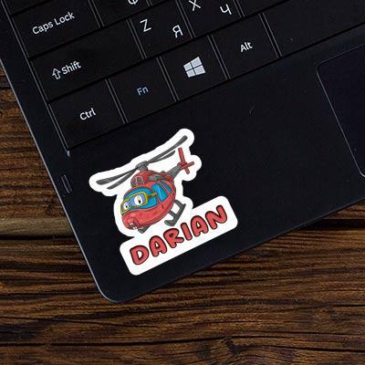 Sticker Helikopter Darian Laptop Image