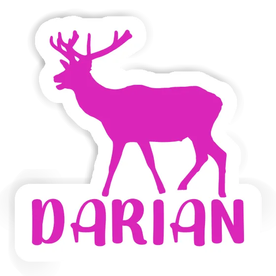 Darian Autocollant Cerf Image