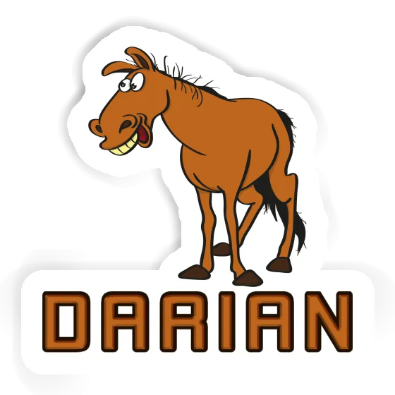 Sticker Horse Darian Notebook Image