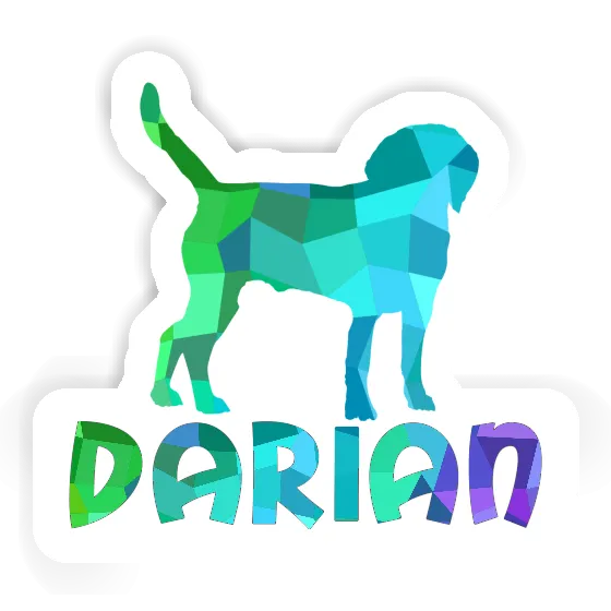 Sticker Darian Hund Notebook Image