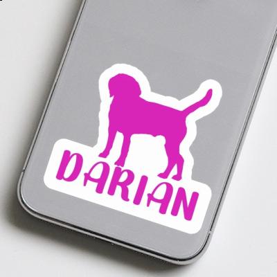 Sticker Dog Darian Notebook Image