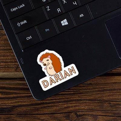 Sticker Darian Hedgehog Laptop Image