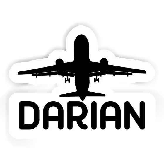 Darian Autocollant Jumbo-Jet Laptop Image