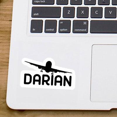 Sticker Darian Flugzeug Gift package Image