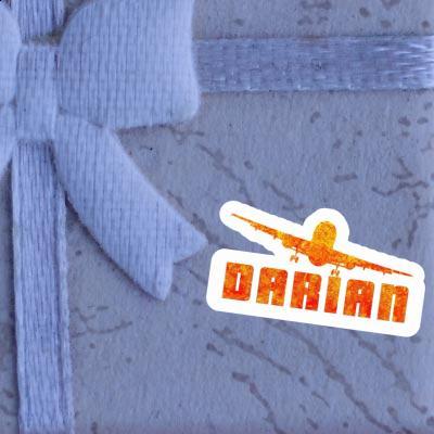 Sticker Darian Airplane Gift package Image