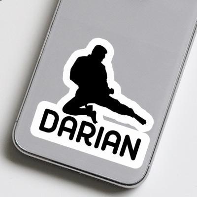 Sticker Darian Karateka Laptop Image