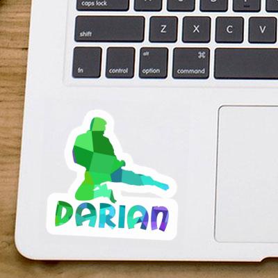 Darian Sticker Karateka Notebook Image