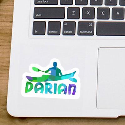 Kayaker Sticker Darian Image