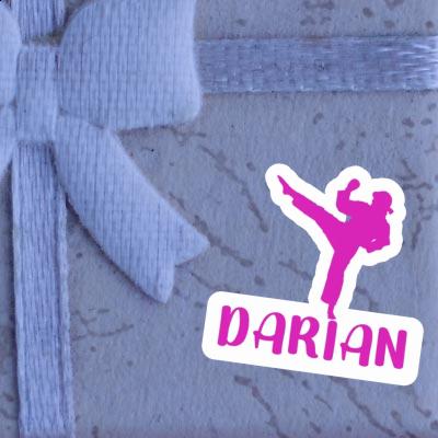 Sticker Karateka Darian Laptop Image