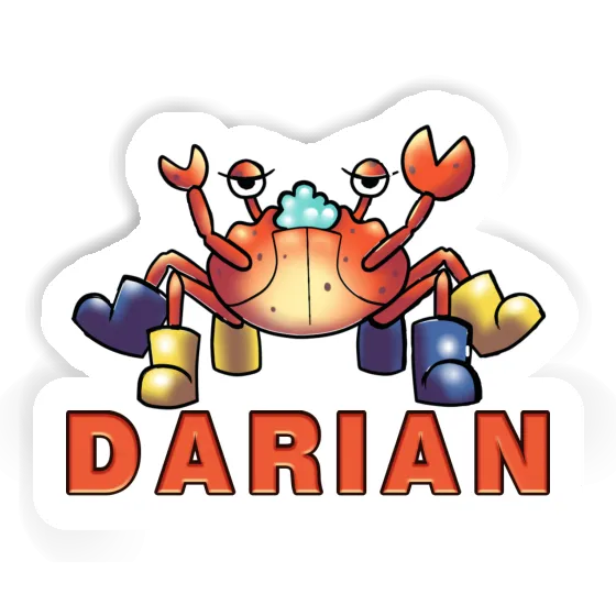 Autocollant Crabe Darian Laptop Image