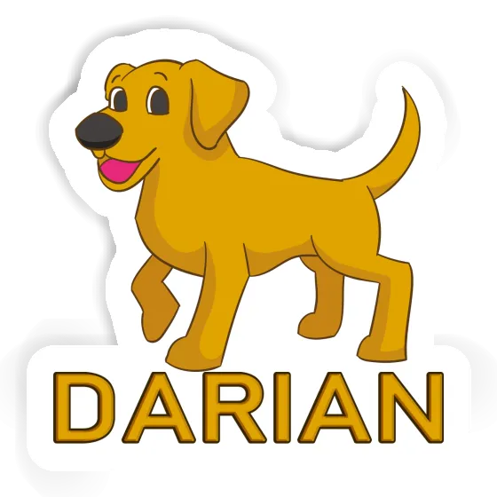 Sticker Darian Labrador Gift package Image