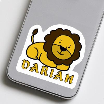 Darian Sticker Löwe Notebook Image