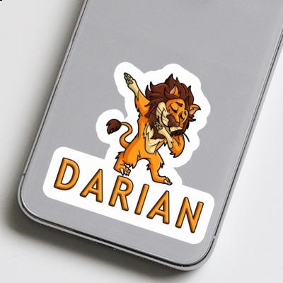 Darian Sticker Lion Notebook Image