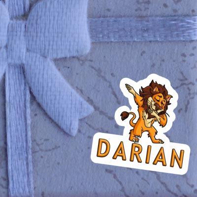 Darian Sticker Lion Notebook Image