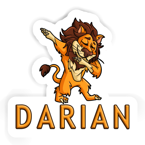 Darian Sticker Lion Laptop Image