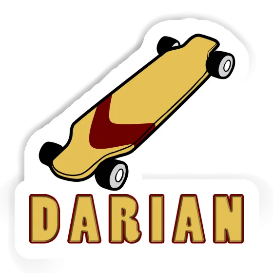 Skateboard Sticker Darian Notebook Image