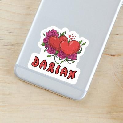 Autocollant Symbole d'amour Darian Notebook Image