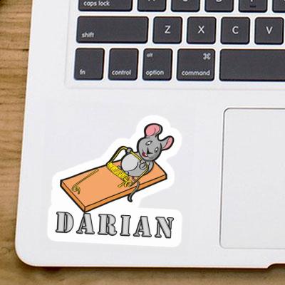 Sticker Fitness Mouse Darian Laptop Image