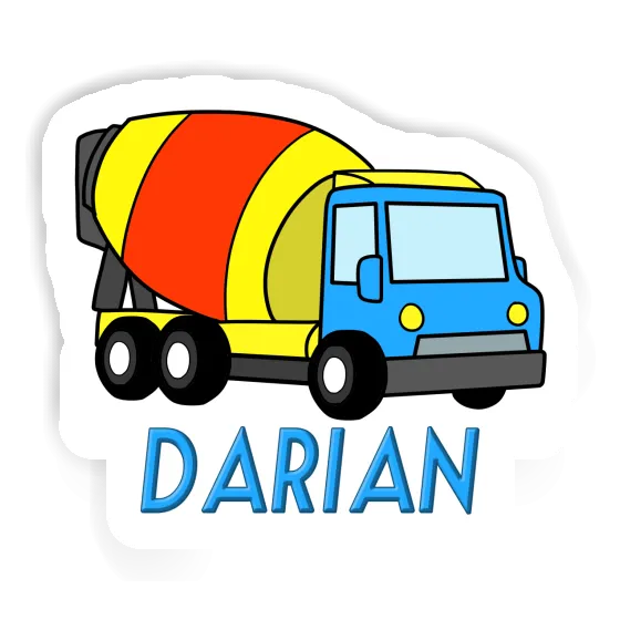 Aufkleber Mischer-LKW Darian Gift package Image