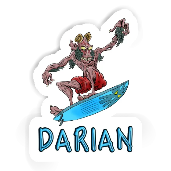 Darian Sticker Surfer Laptop Image