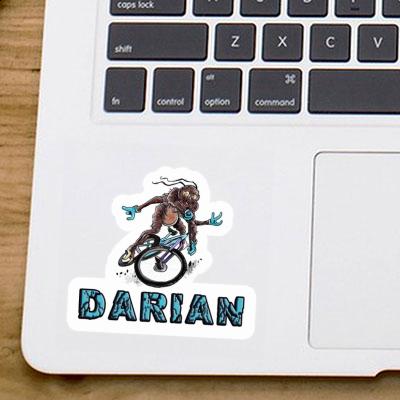 Darian Sticker Biker Image