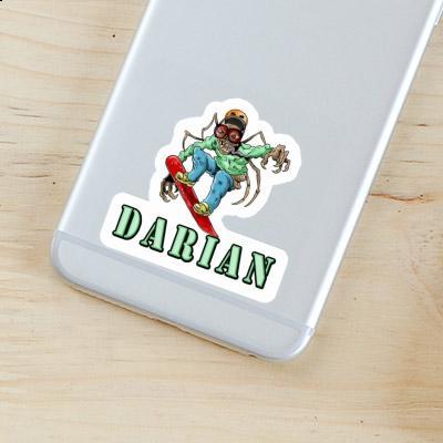 Sticker Snowboarder Darian Gift package Image