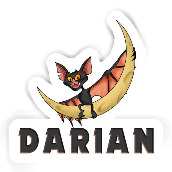 Bat Sticker Darian Notebook Image