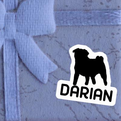 Sticker Darian Mops Gift package Image