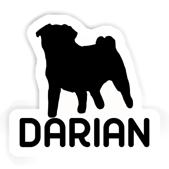 Sticker Darian Mops Notebook Image