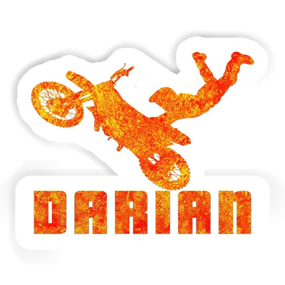 Sticker Darian Motocross-Fahrer Gift package Image