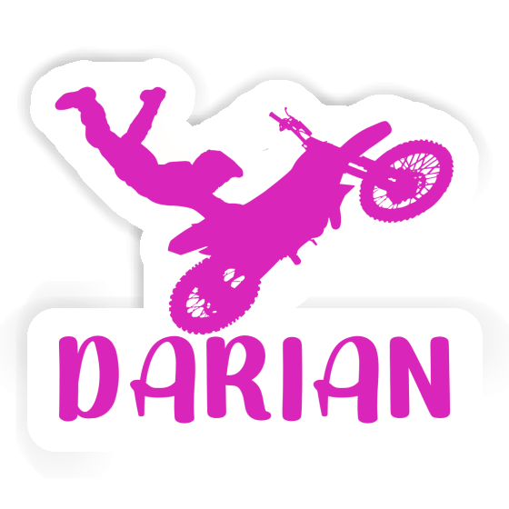 Autocollant Motocrossiste Darian Image