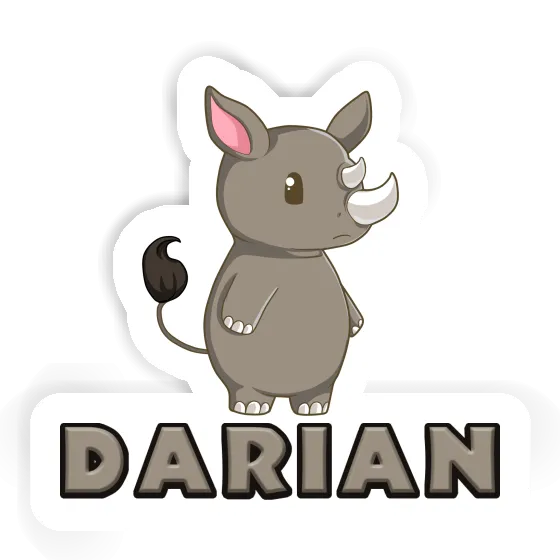 Rhino Sticker Darian Gift package Image