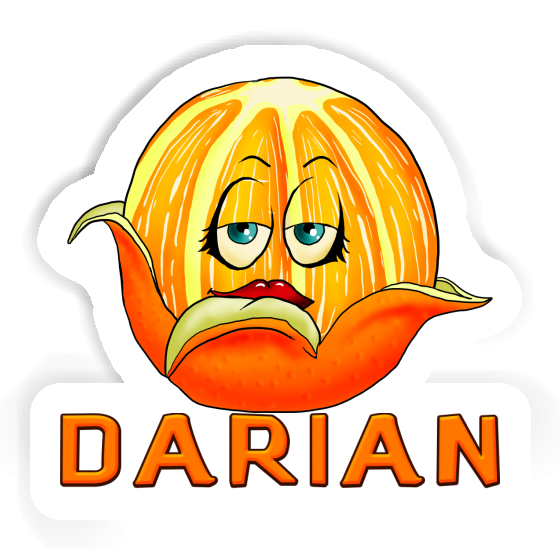 Autocollant Darian Orange Image