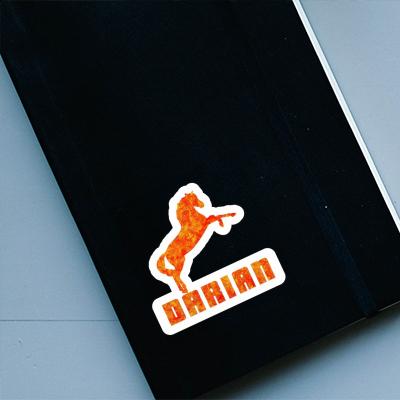 Sticker Darian Horse Notebook Image