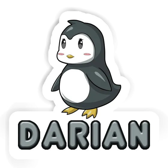 Sticker Darian Penguin Notebook Image