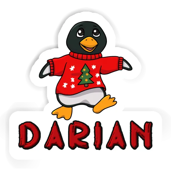 Darian Autocollant Pingouin Notebook Image