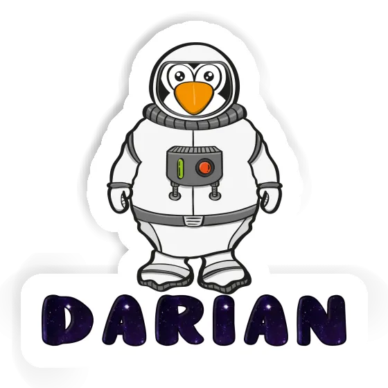 Astronaut Sticker Darian Gift package Image