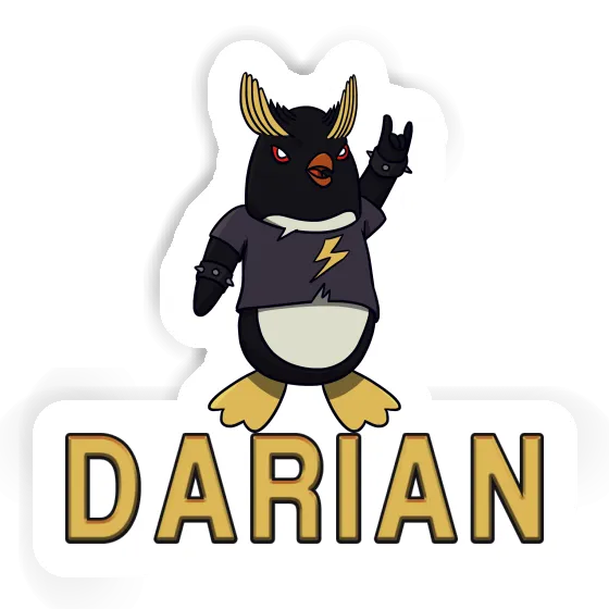 Penguin Sticker Darian Notebook Image