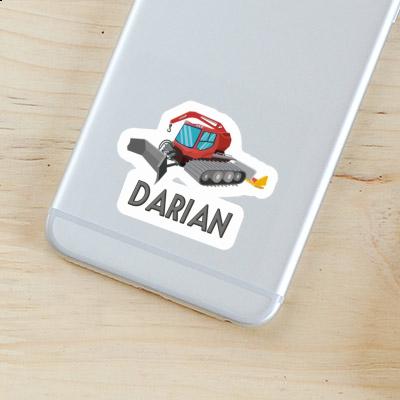 Snow Groomer Sticker Darian Image